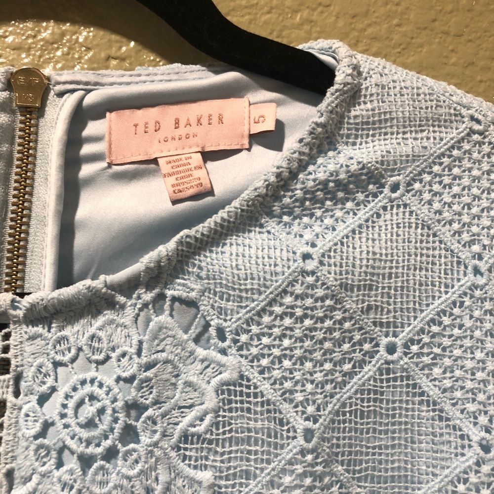 Ted Baker Dixa Layered Lace Skater Dress - Picture 11 of 15